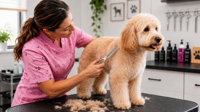 Chunking en peluquería canina: texturizado rápido con tijera chuncker