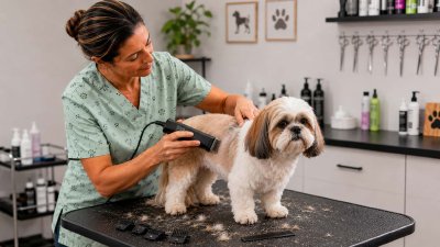 Clipperwork en peluquería canina: guía práctica de cuchillas y peines guía