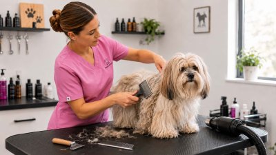 Desmatado y desenredado del pelo de perros: guía práctica para eliminar nudos (dematting)