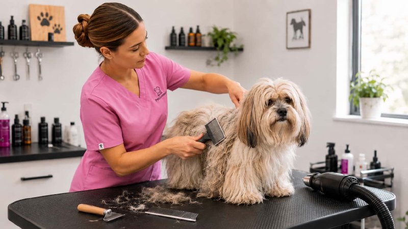 Desmatado y desenredado del pelo de perros: guía práctica para eliminar nudos (dematting)