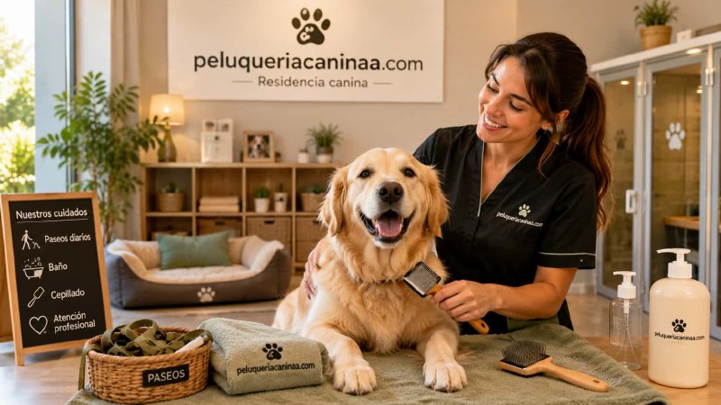 Residencia canina en peluqueriacaninaa.com