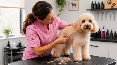 Thinning en peluquería canina: guía práctica para entresacar sin marcas