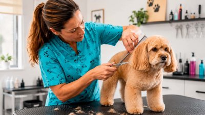 Trimming en peluquería canina: qué es y cómo se hace