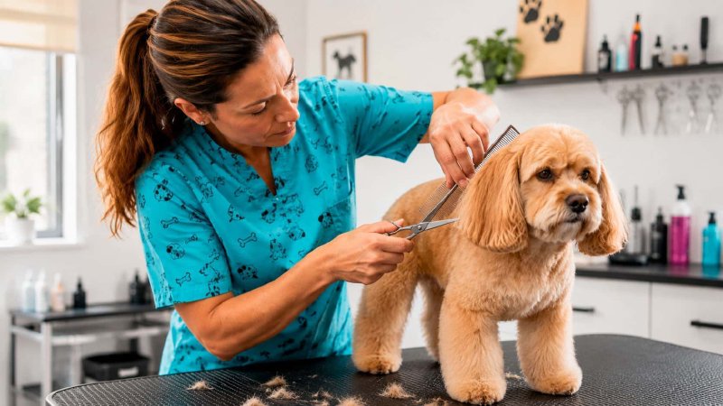 Trimming en peluquería canina: qué es y cómo se hace